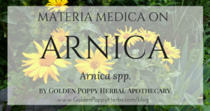 Arnica Materia Medica