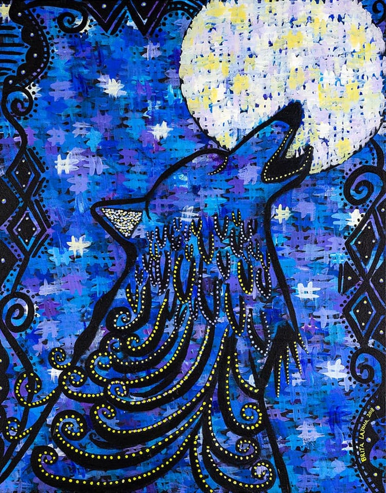 Spirit of the Animals Greeting Cards -