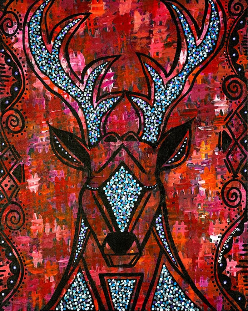 Spirit of the Animals Greeting Cards -