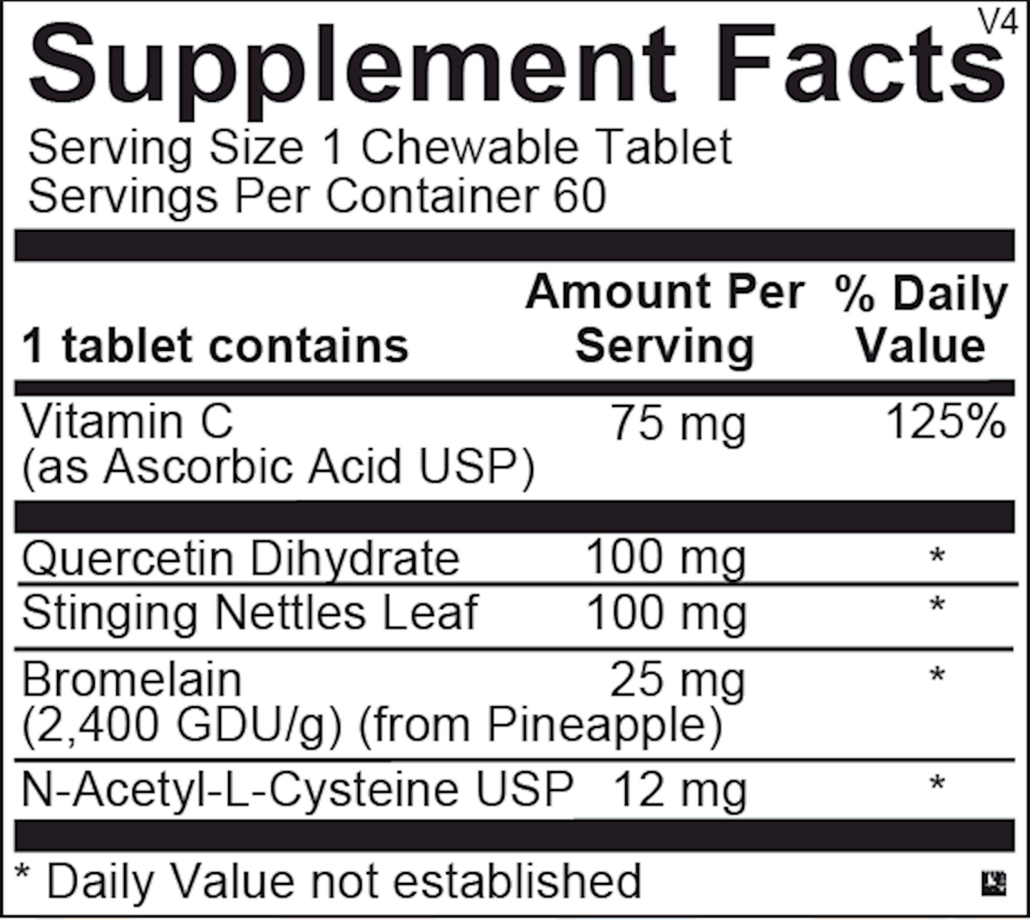 D-Hist Jr. (Chewables - 60 tabs) - Ortho Molecular