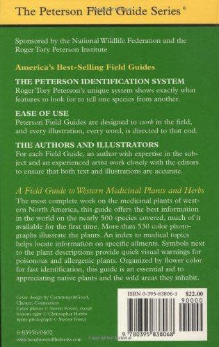 Peterson Field Guide to Western Medicinal Plants & Herbs - Steven Foster