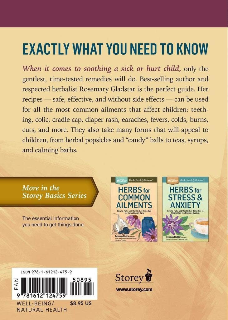 Herbs for Children's Health - Rosemary Gladstar