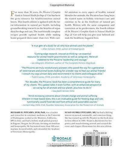 Dr. Pitcairn's Comprehensive Guide to Natural Health for Dogs & Cats