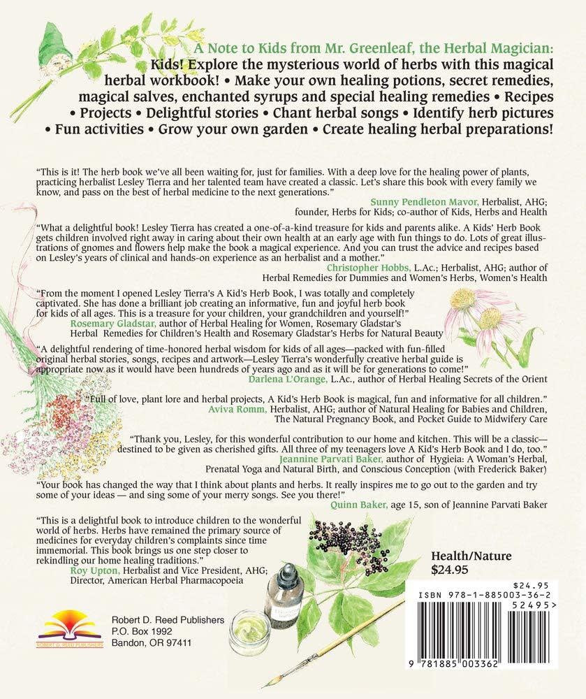 Kid's Herb Book - Lesley Tierra