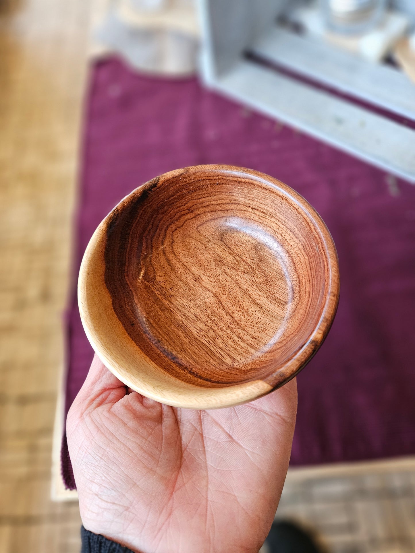 Mask Mixing Bowl (Sustainable Tropical Hardwood)