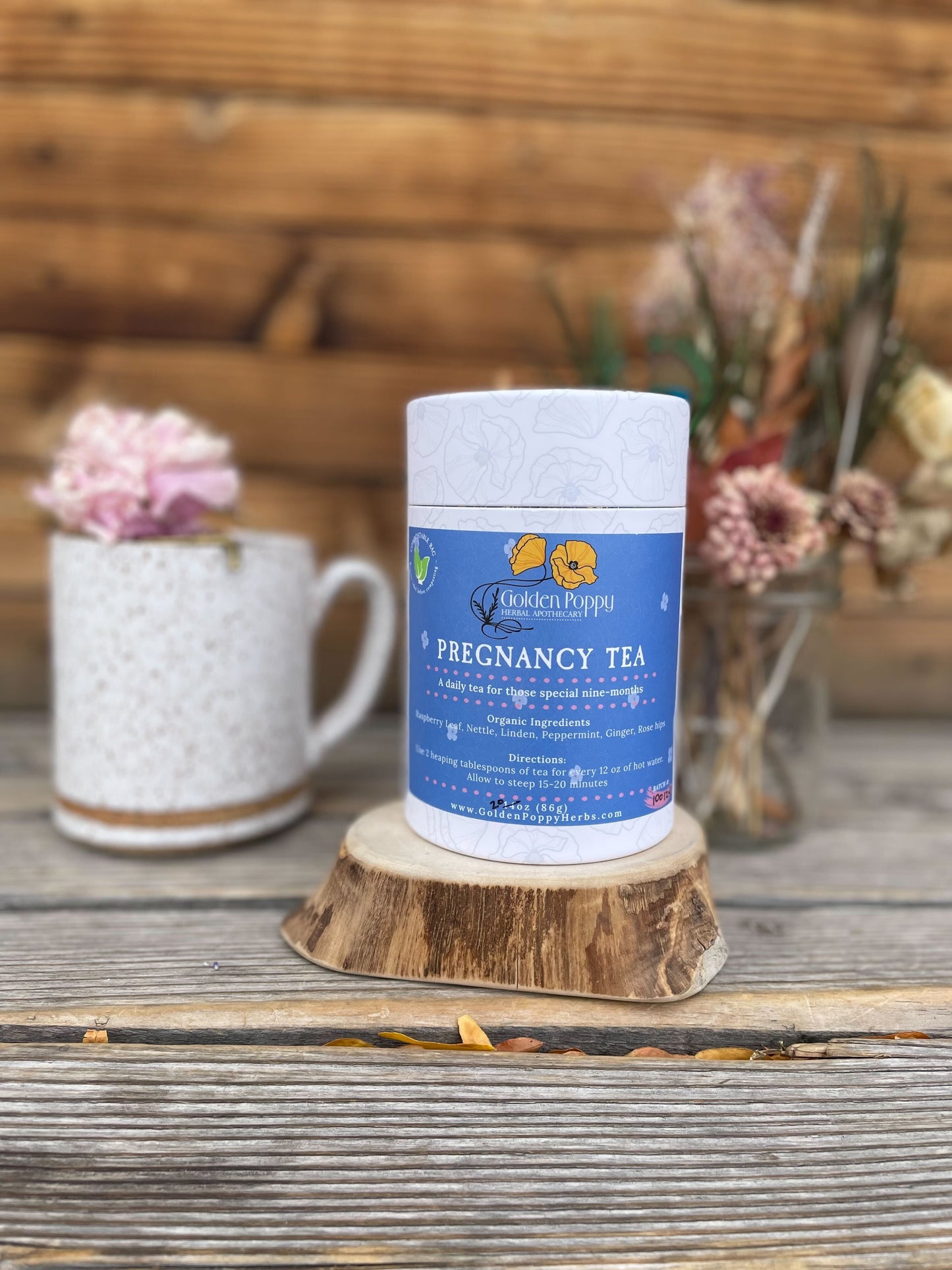 Pregnancy Tea, 20 oz Tube (86g)