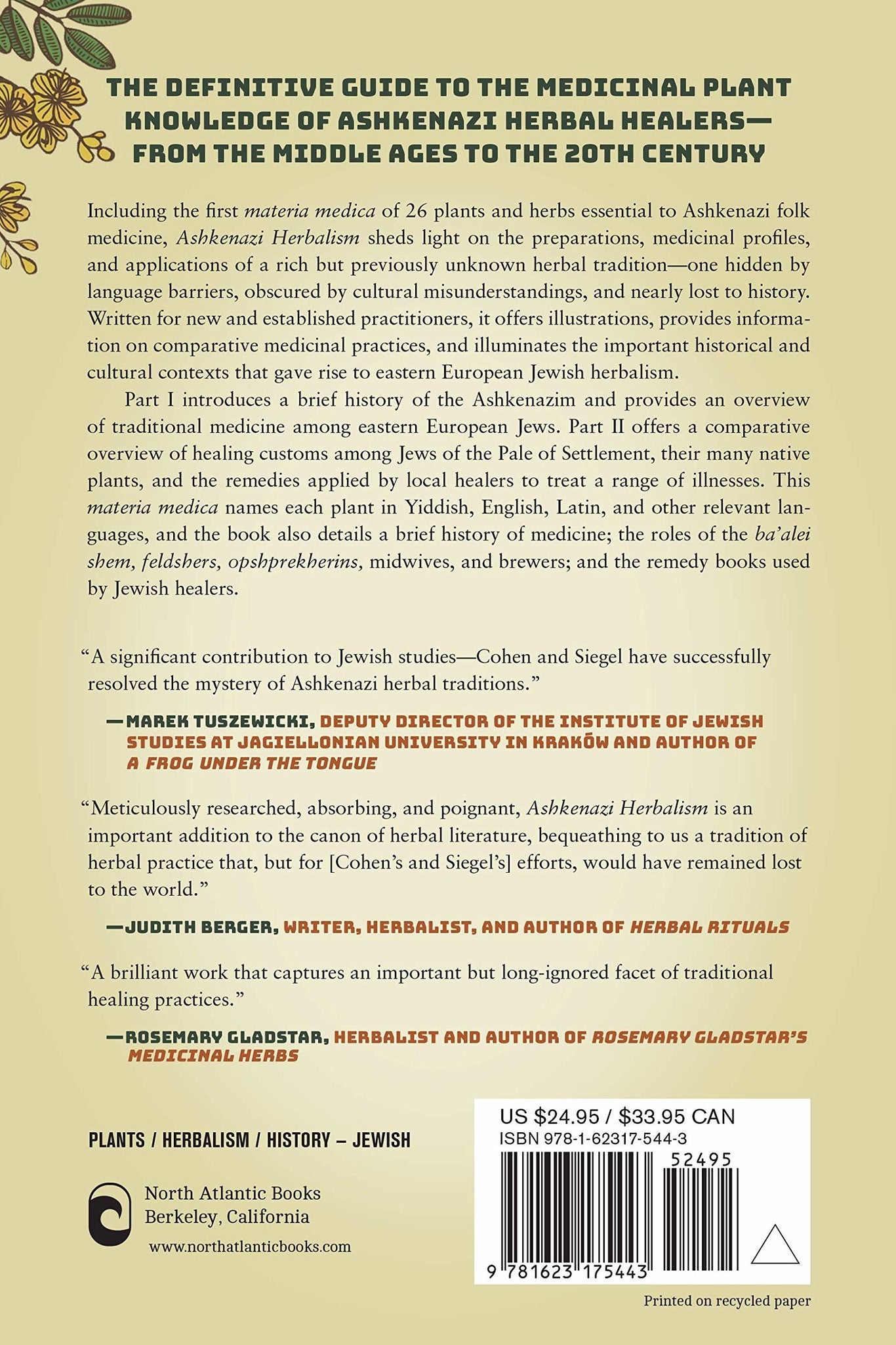Ashkenazi Herbalism - Deatra Cohen