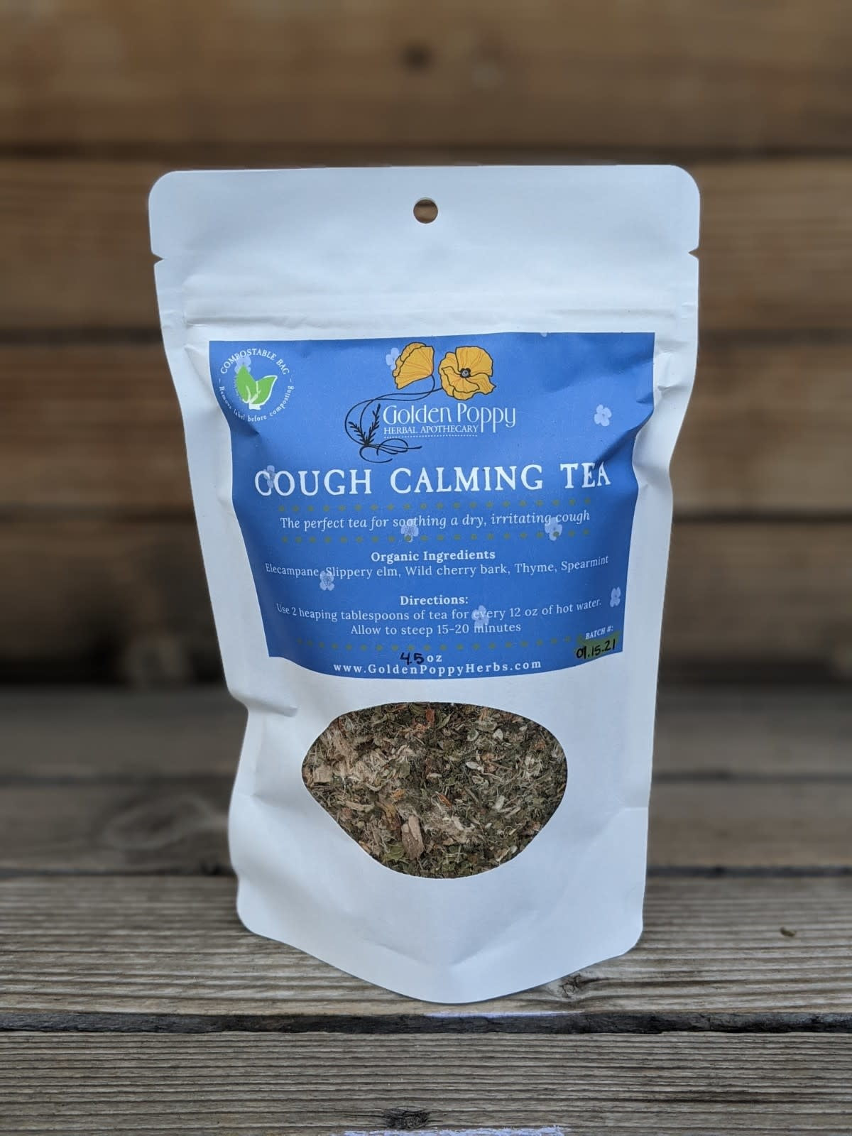 Cough Calming Tea Bag 14oz (126g)