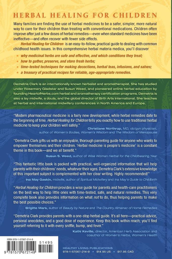 Herbal Healing for Children - Demetria Clark