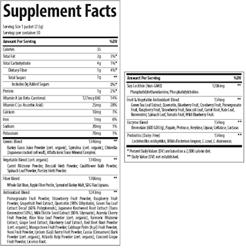 Greens Pak Berry - Trace Minerals 30 packets single