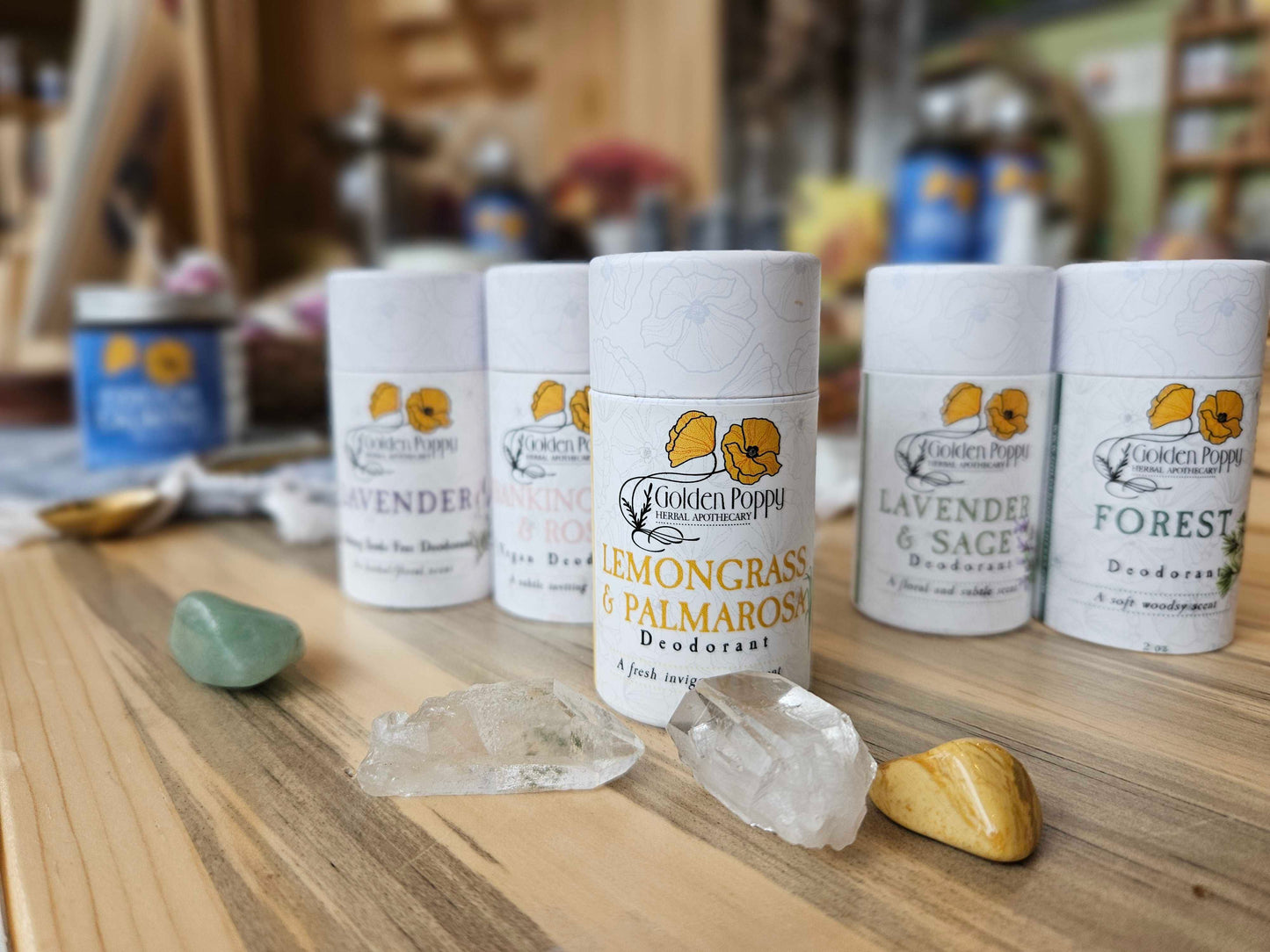 Golden Poppy Deodorant -