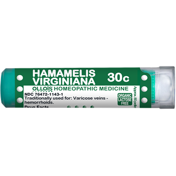 Hamamelis Virginiana Organic Homeopathic Remedy 30c - Ollois