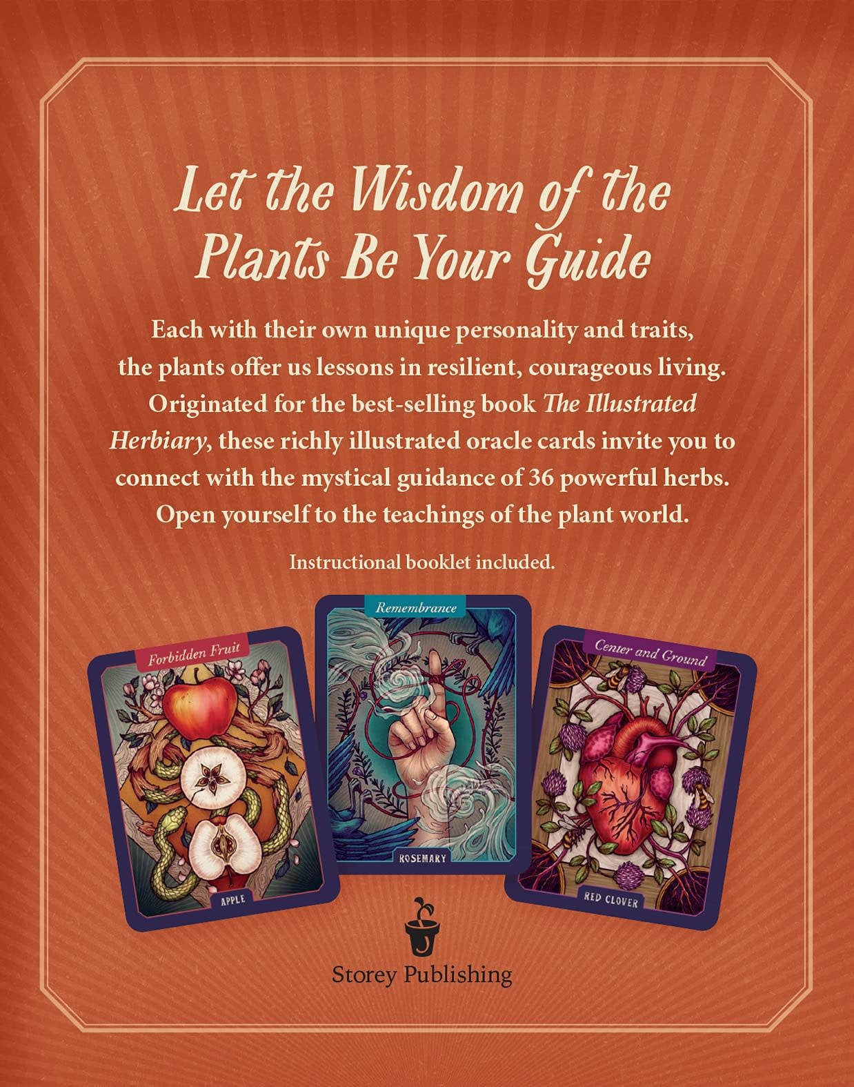 The Illustrated Herbiary ORACLE DECK- Maia Toll