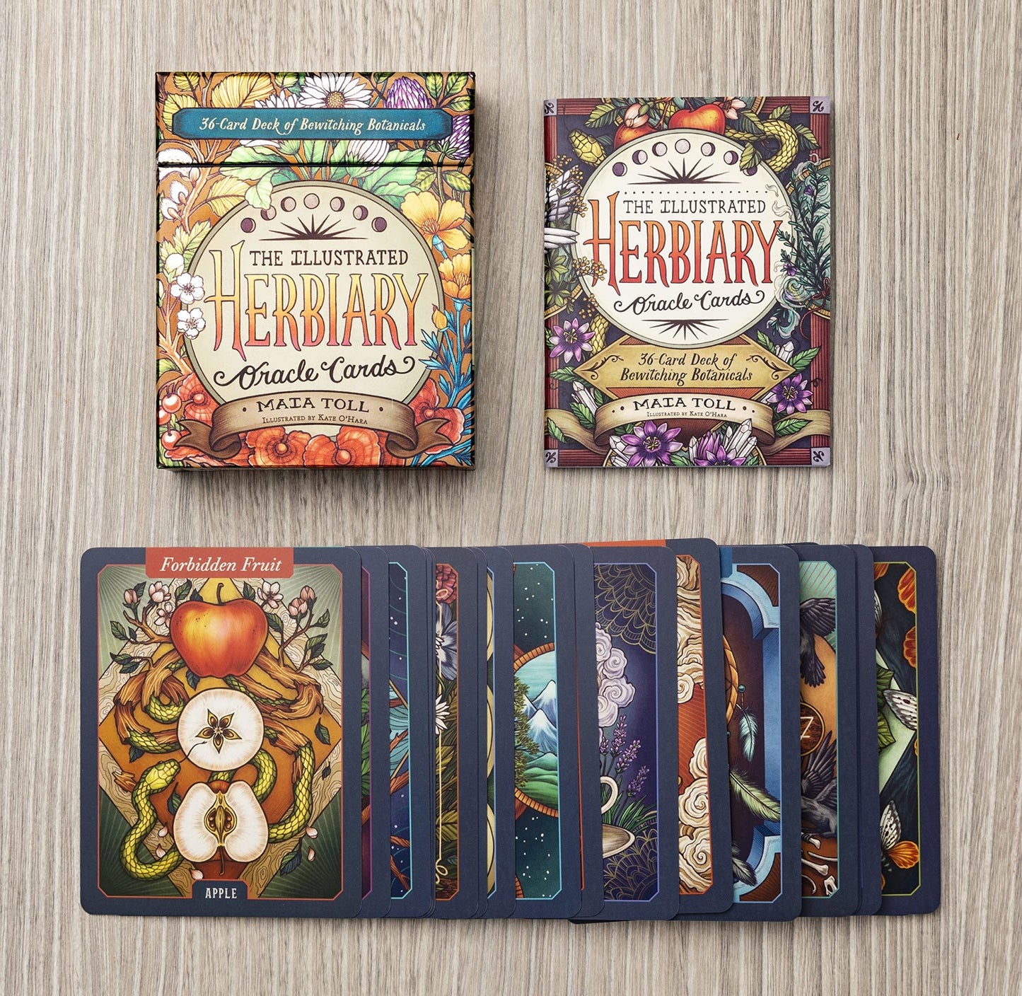 The Illustrated Herbiary ORACLE DECK- Maia Toll