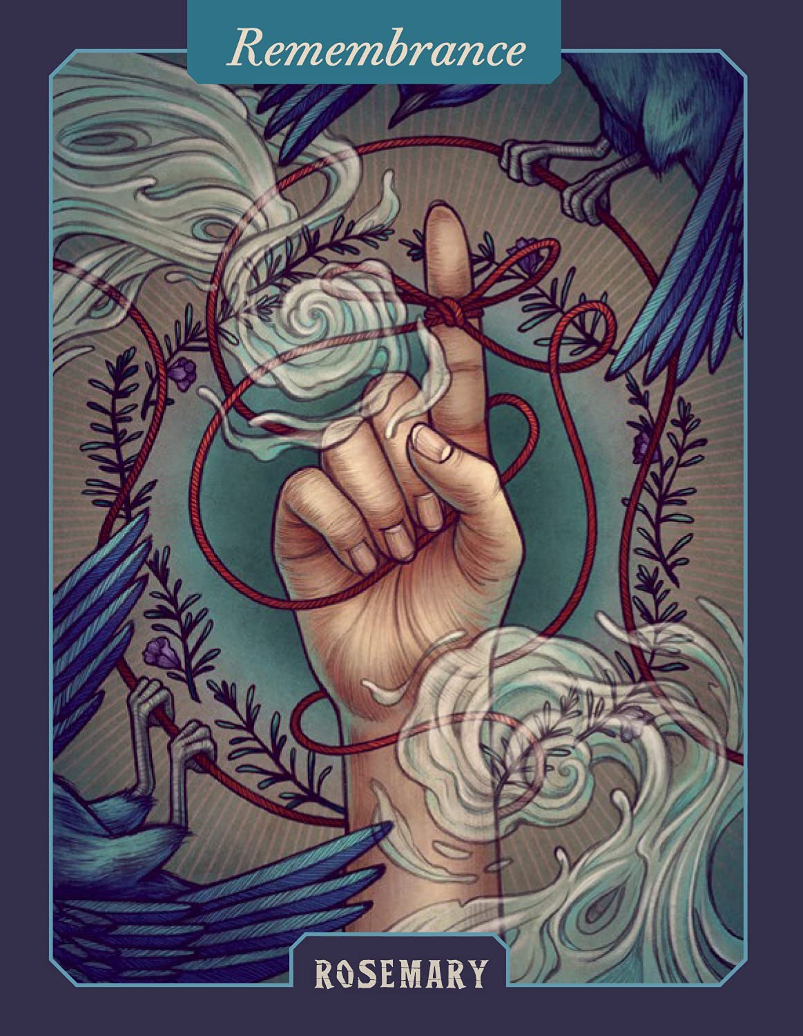 The Illustrated Herbiary ORACLE DECK- Maia Toll