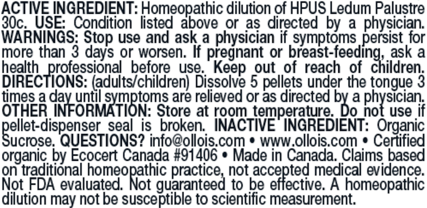 Ollois Homeopathics - Ledum Palustre 30c