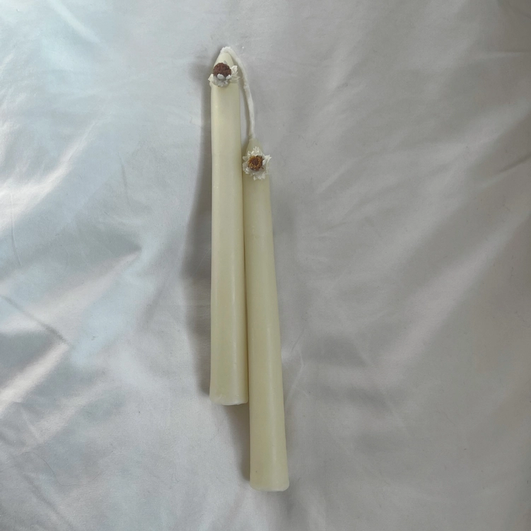 Lit Rituals Beeswax Taper Candles -