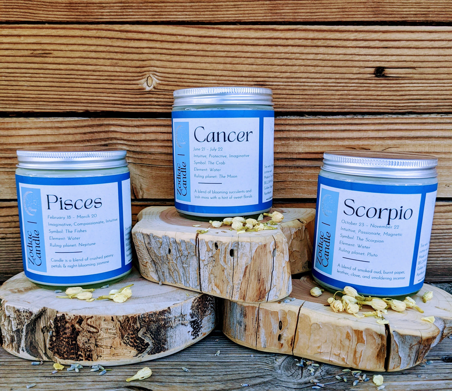Zodiac Candle -