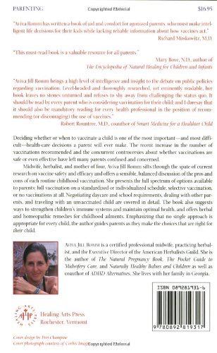 Vaccinations A Thoughtful Parent's Guide - Aviva Jill Romm