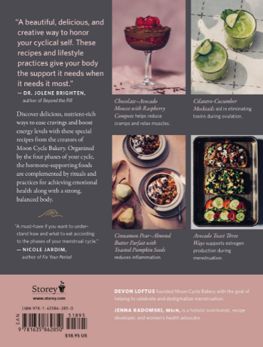 The Moon Cycle Cookbook- Devon Loftus & Jenna Radomski