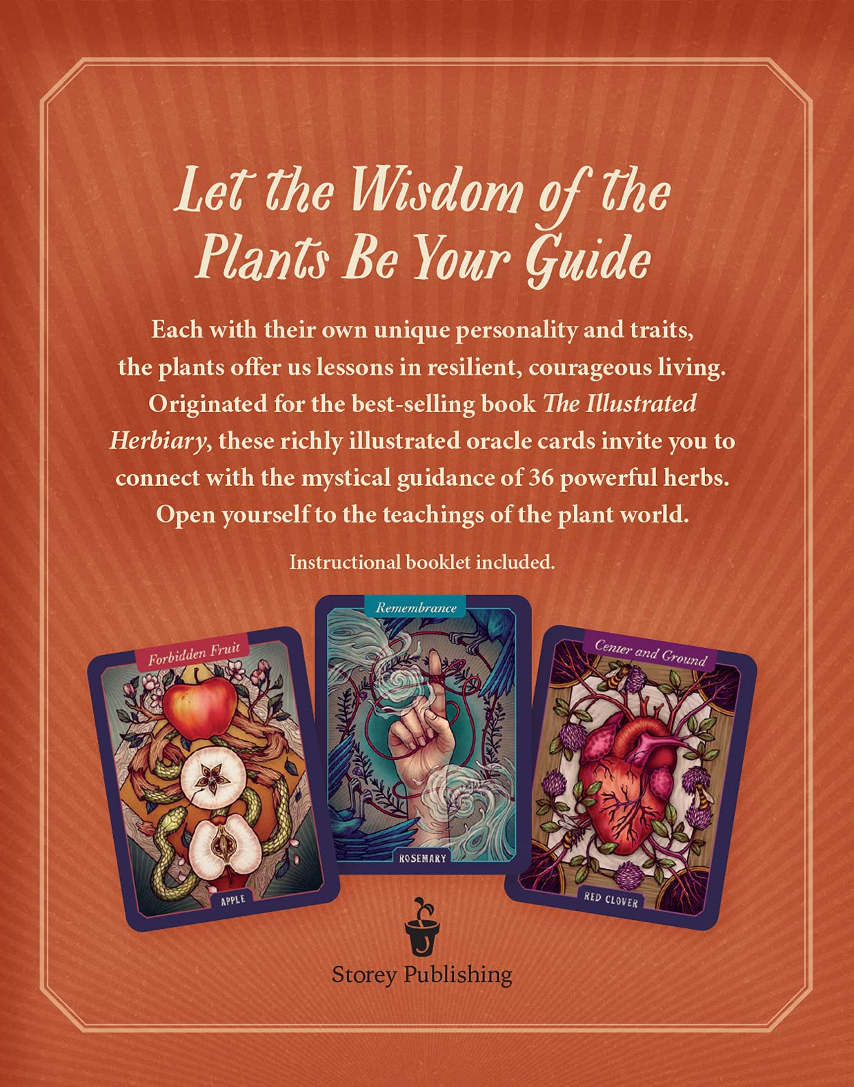 The Illustrated Herbiary ORACLE DECK- Maia Toll