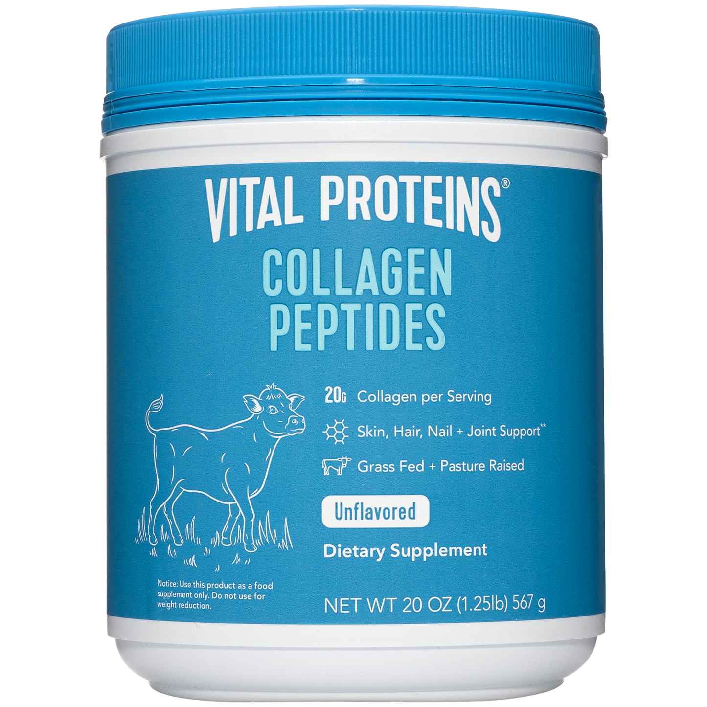 Vital Proteins Collagen Powder, 20oz (567g - 28 servings)