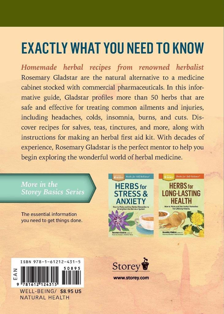 Herbs for Common Ailments - Rosemary Gladstar