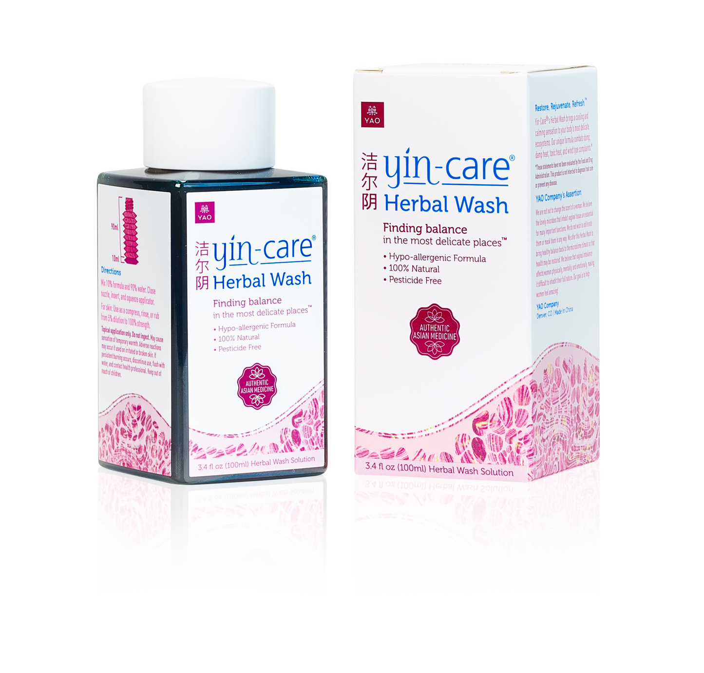 Yin Care 100mL Refill Bottle