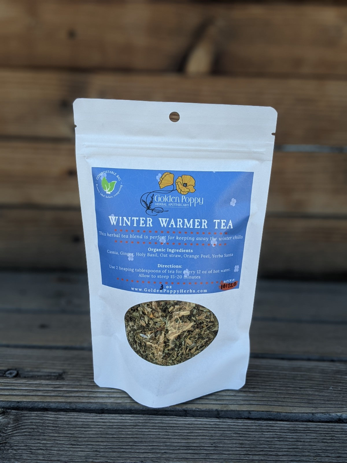 Winter Warmer Tea, 20 oz Tube (107g)
