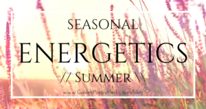 The Energetics of Summer