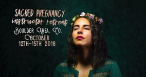 Sacred Pregnancy Retreat - October