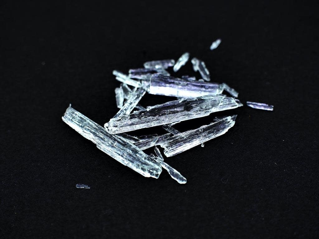 Menthol (Mentha arvensis) crystals, organic, bulk/oz