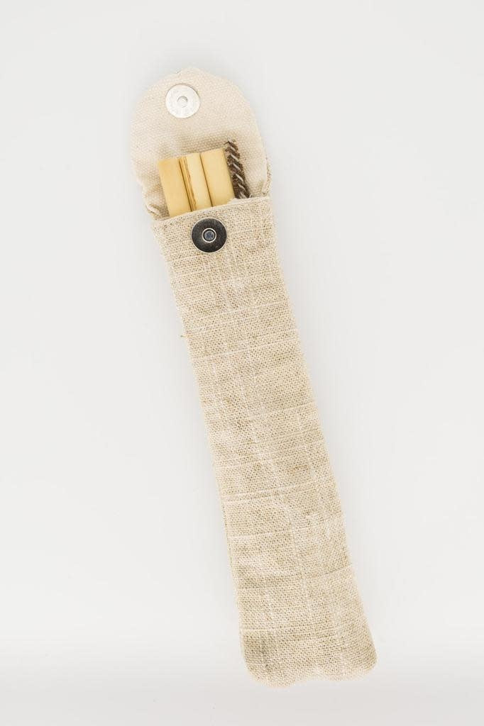 Bamboo Straw Set w/Travel pouch