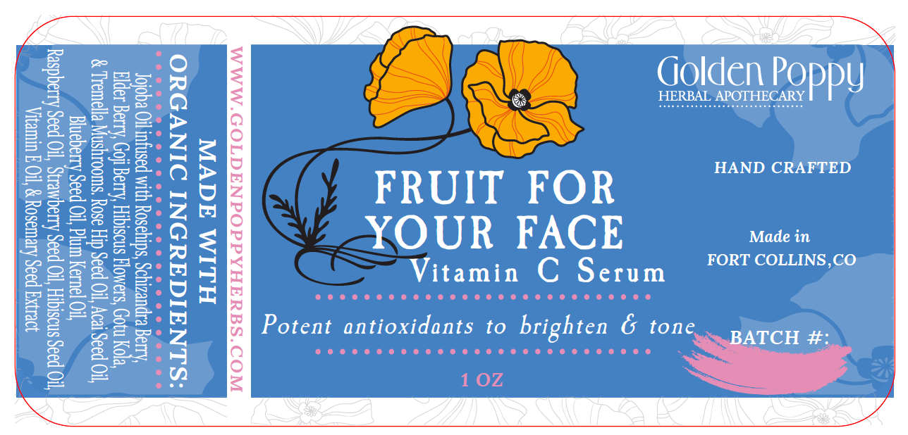 Fruit for your Face Vitamin C Serum, 1 oz