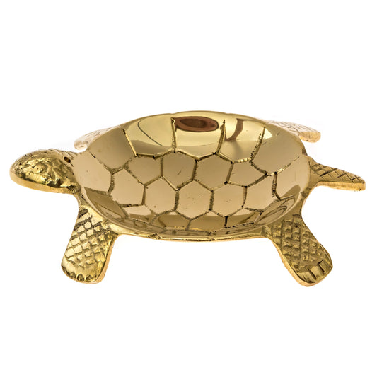 Brass Turtle Incense Burner