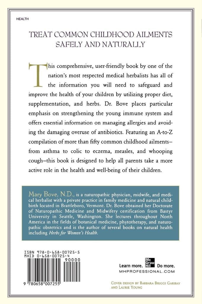 Encyclopedia of Natural Healing for Children & Infants - Mary Bove