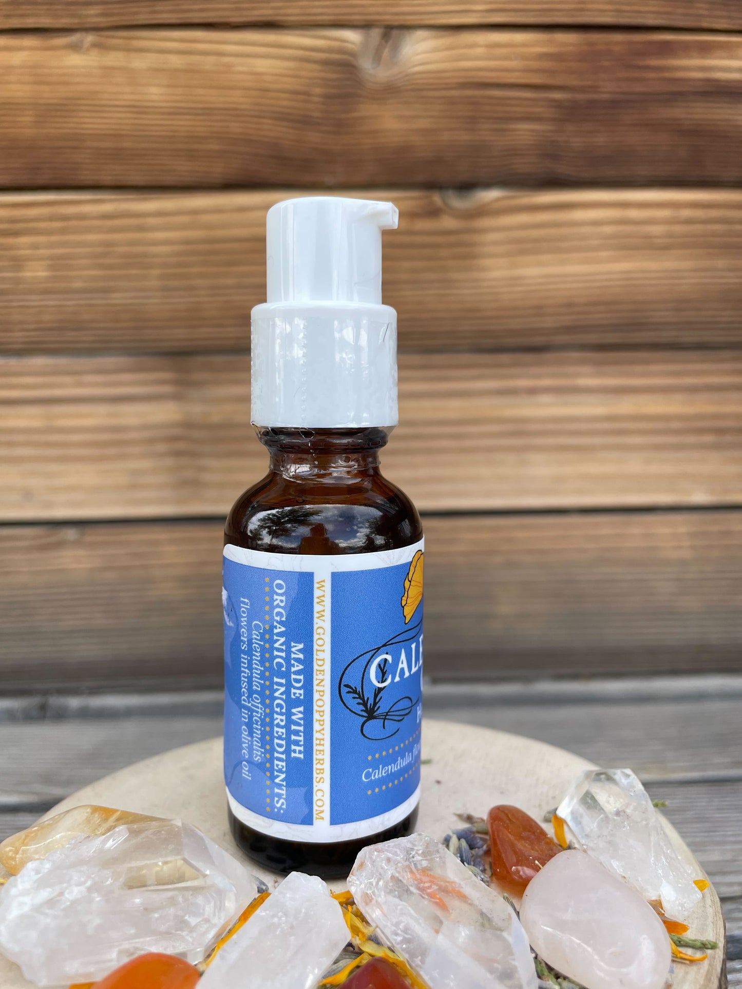 Calendula Infused Olive Oil 1 oz bottle