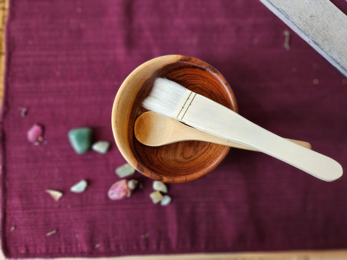 Mask Mixing Set - Bowl, Brush, & Spoon