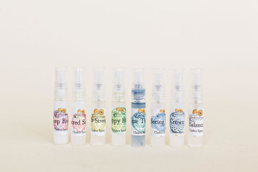 Mini Chakra Spray Set, Sample Size