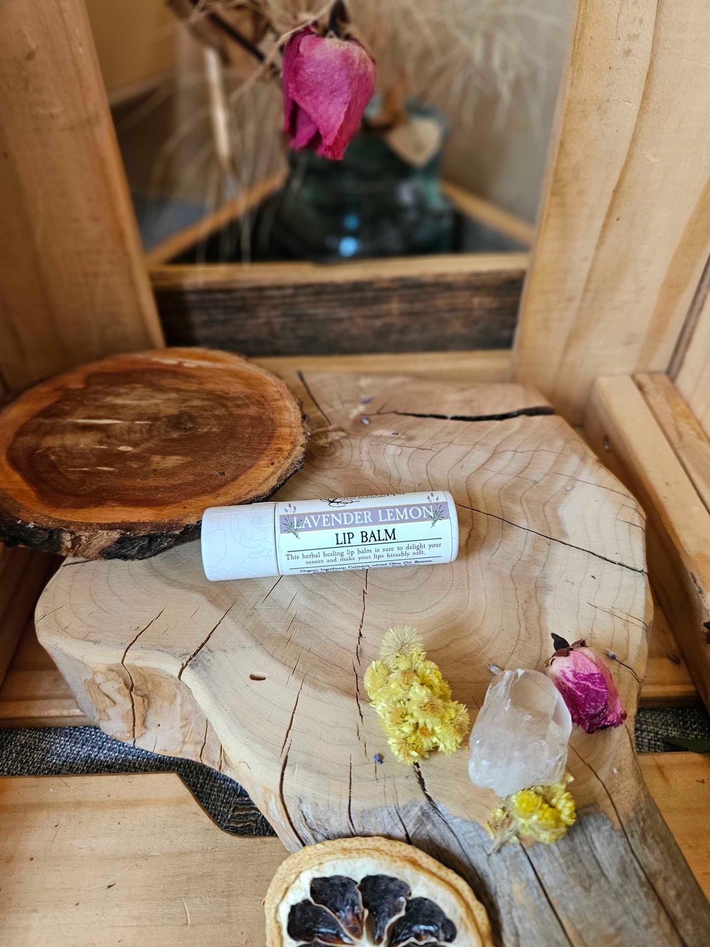 Lavender & Lemon Lip Balm