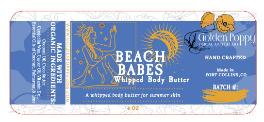 Beach Babes (Whipped) Body Butter, 4 oz
