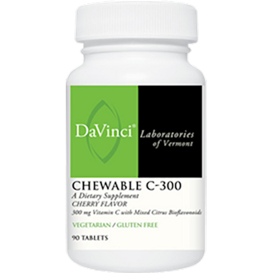 Chewable Vitamin C 300mg 90 ct. Davinci Labs