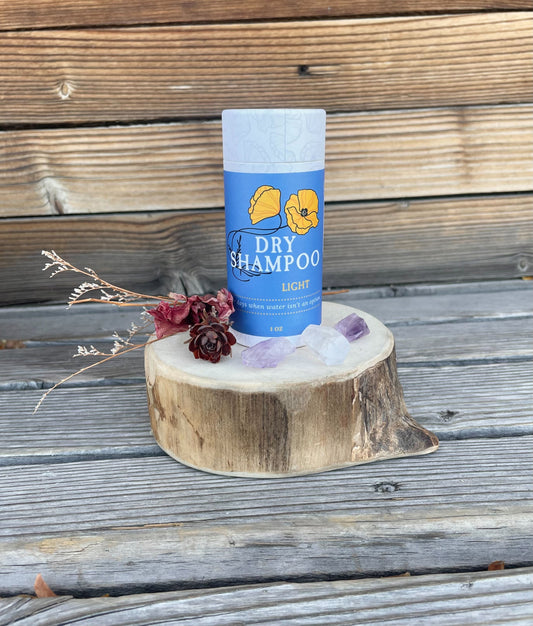 Herbal Dry Shampoo Powder, LIGHT 1 oz