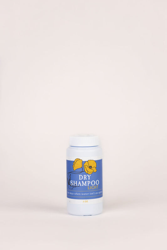 Herbal Dry Shampoo Powder, LIGHT 1 oz