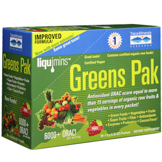 Greens Pak Berry - Trace Minerals 30 packets