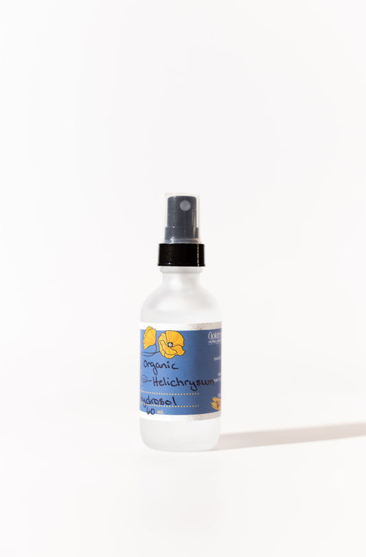 Helichrysum Hydrosol, Organic 2oz Mister