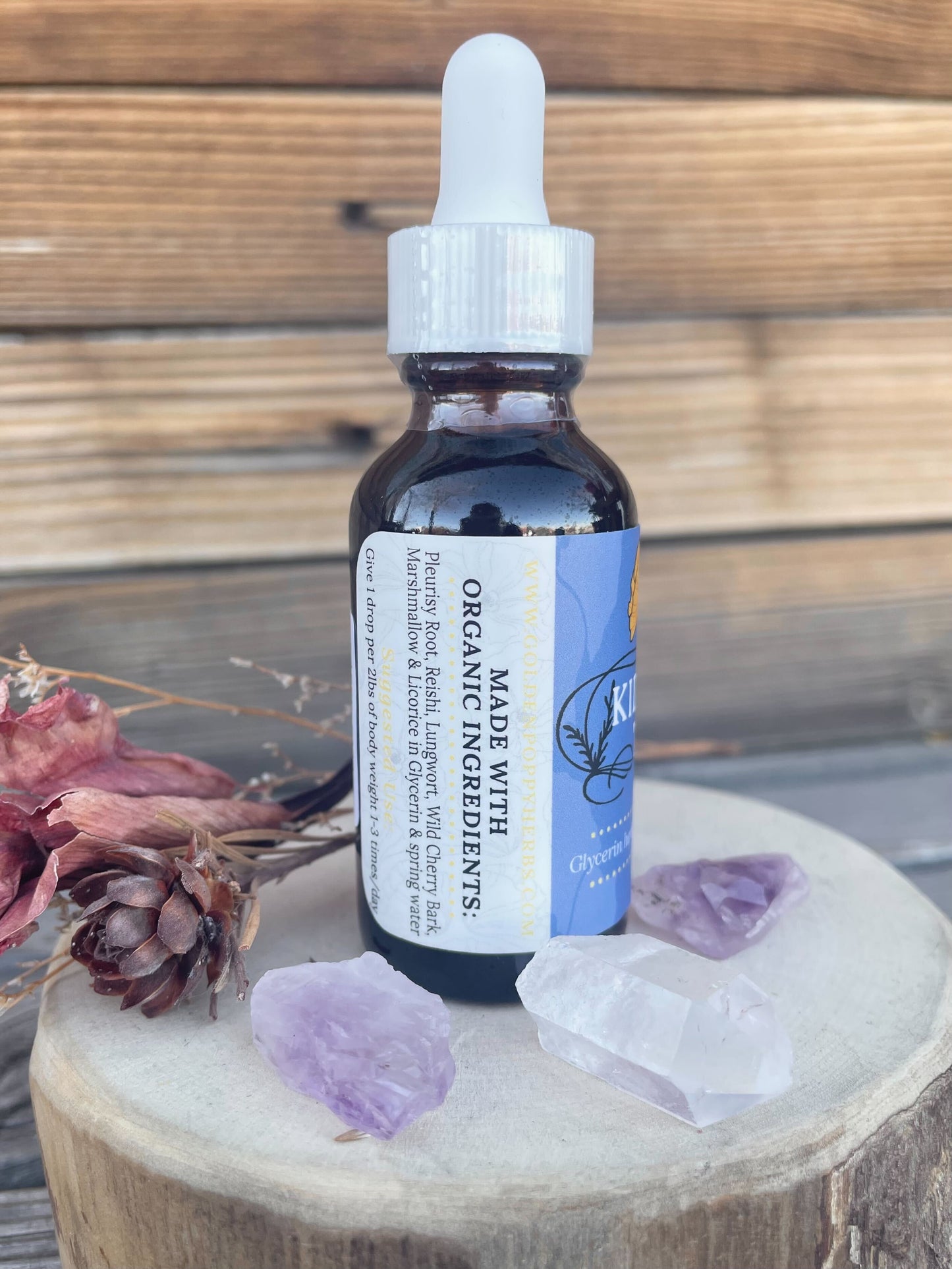 Kids Lung Tonic Herbal Glycerite 1 oz