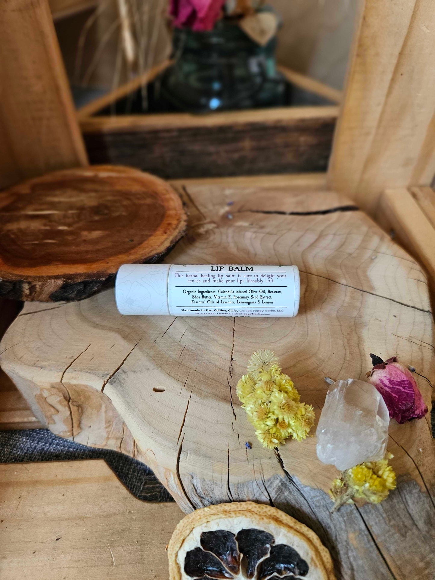 Lavender & Lemon Lip Balm