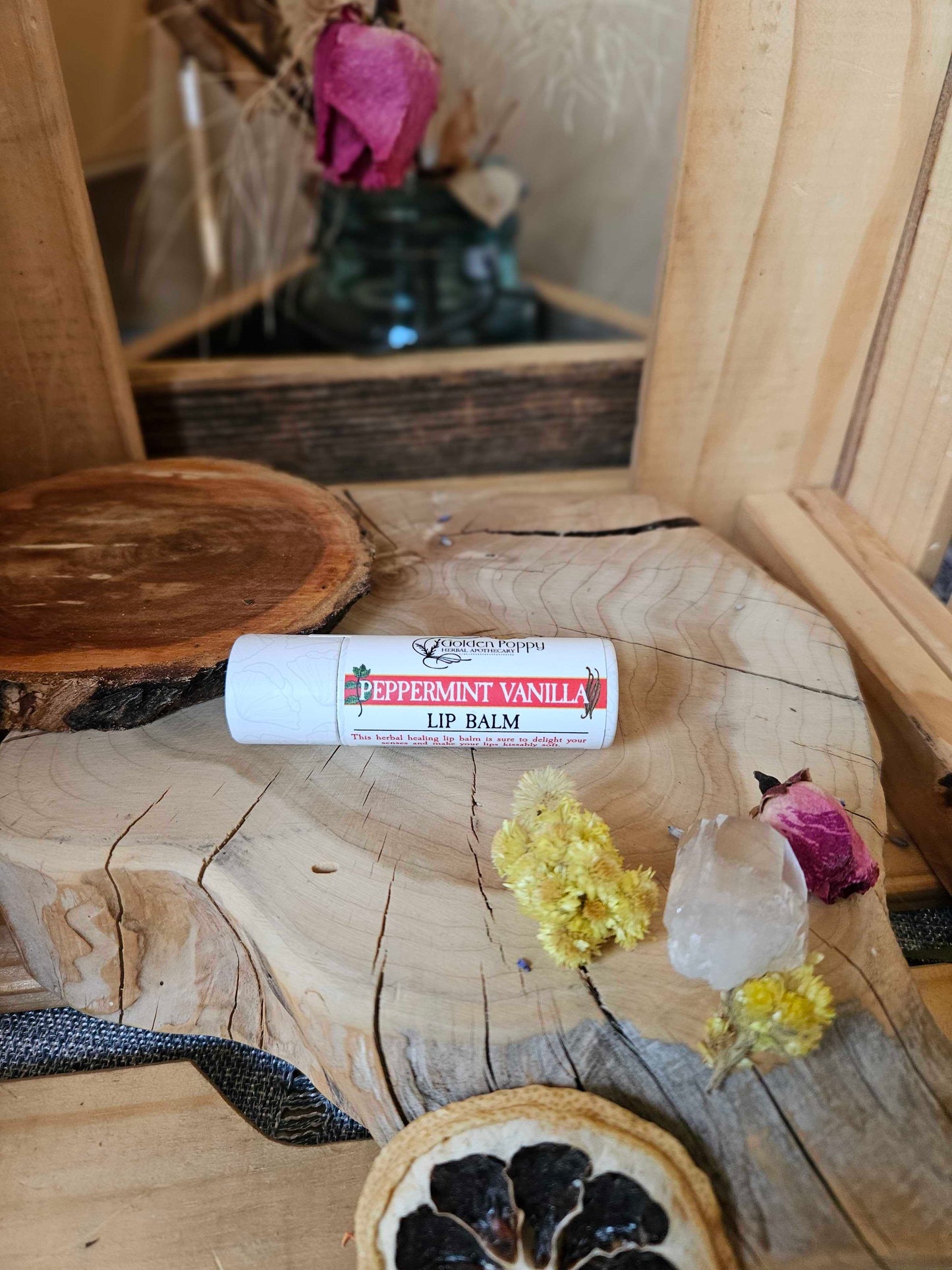 Peppermint Vanilla Lip Balm