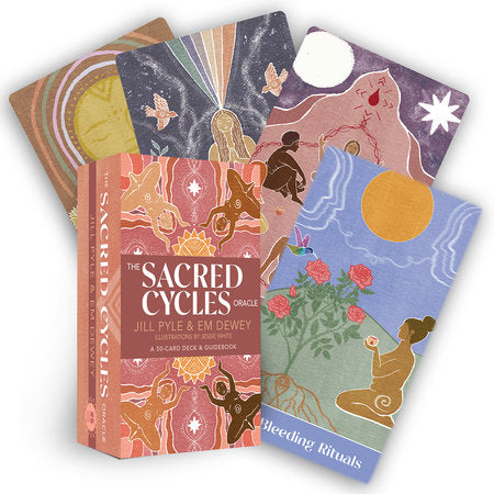 The Sacred Cycles Oracle By Jill Pyle and Em Dewey